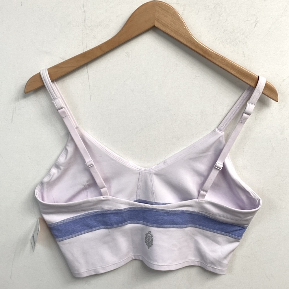 Free People FP Movement Never Better Heather Tank Rose Quartz Heather, XL, NWT - Picture 6 of 7